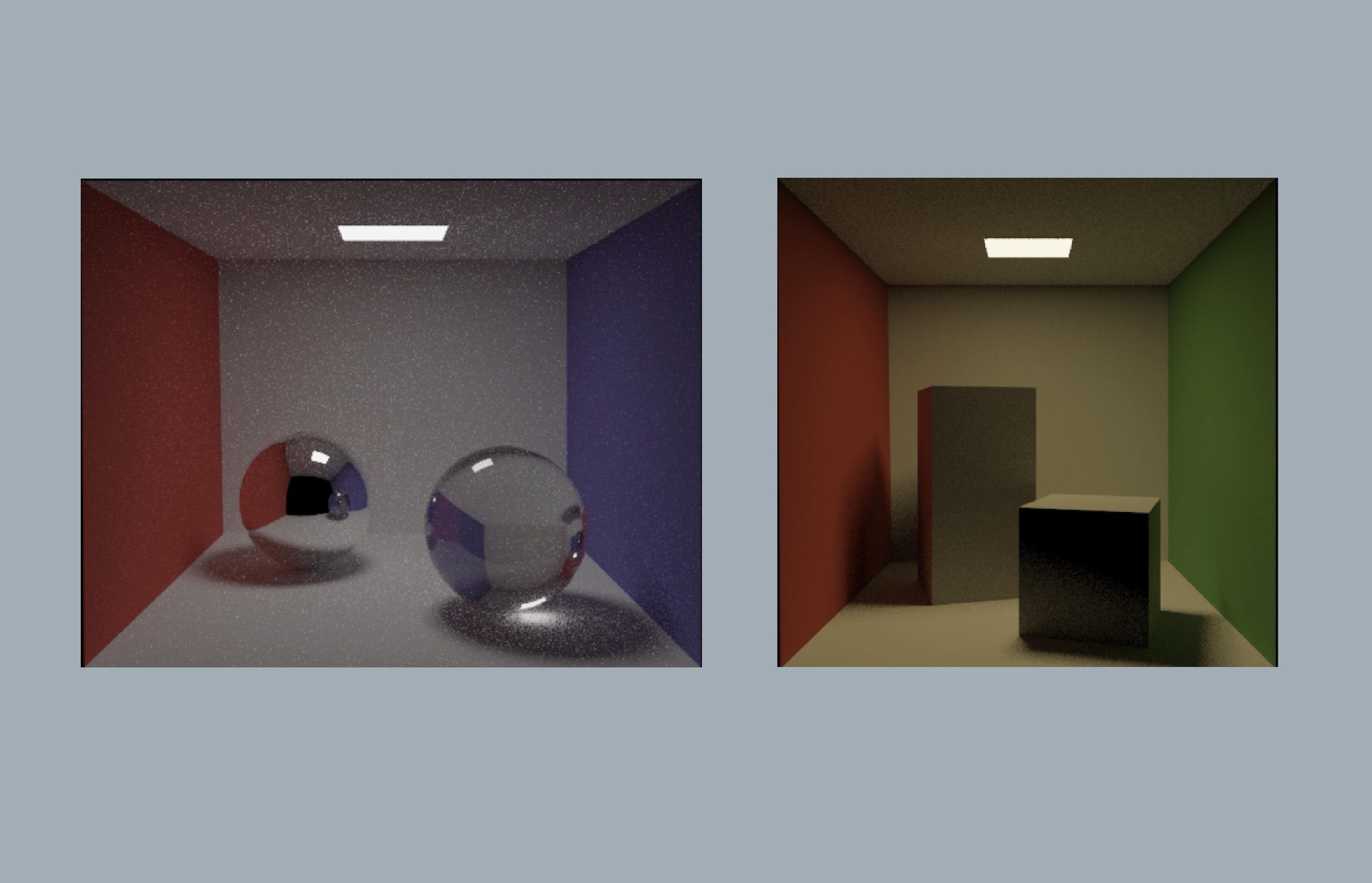 Path tracer project preview